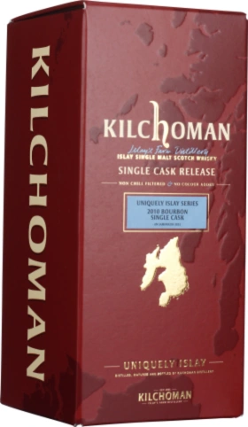 KILCHOMAN AN SAMHRADH 2010 BOURBON SINGLE CASK 70CL
