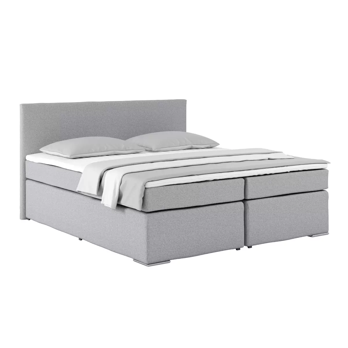 Boxspringbett Nero 180 x 200 Grau