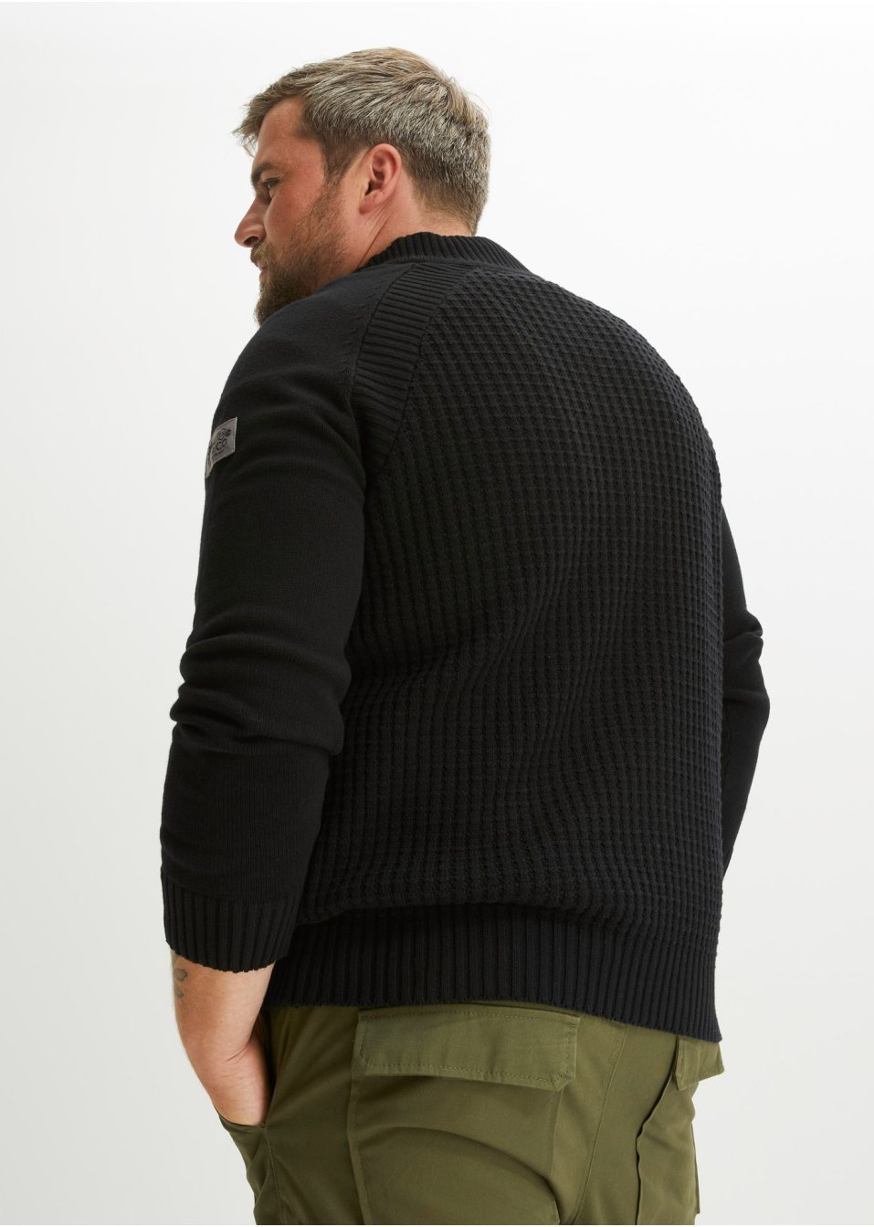 Pull à col montant