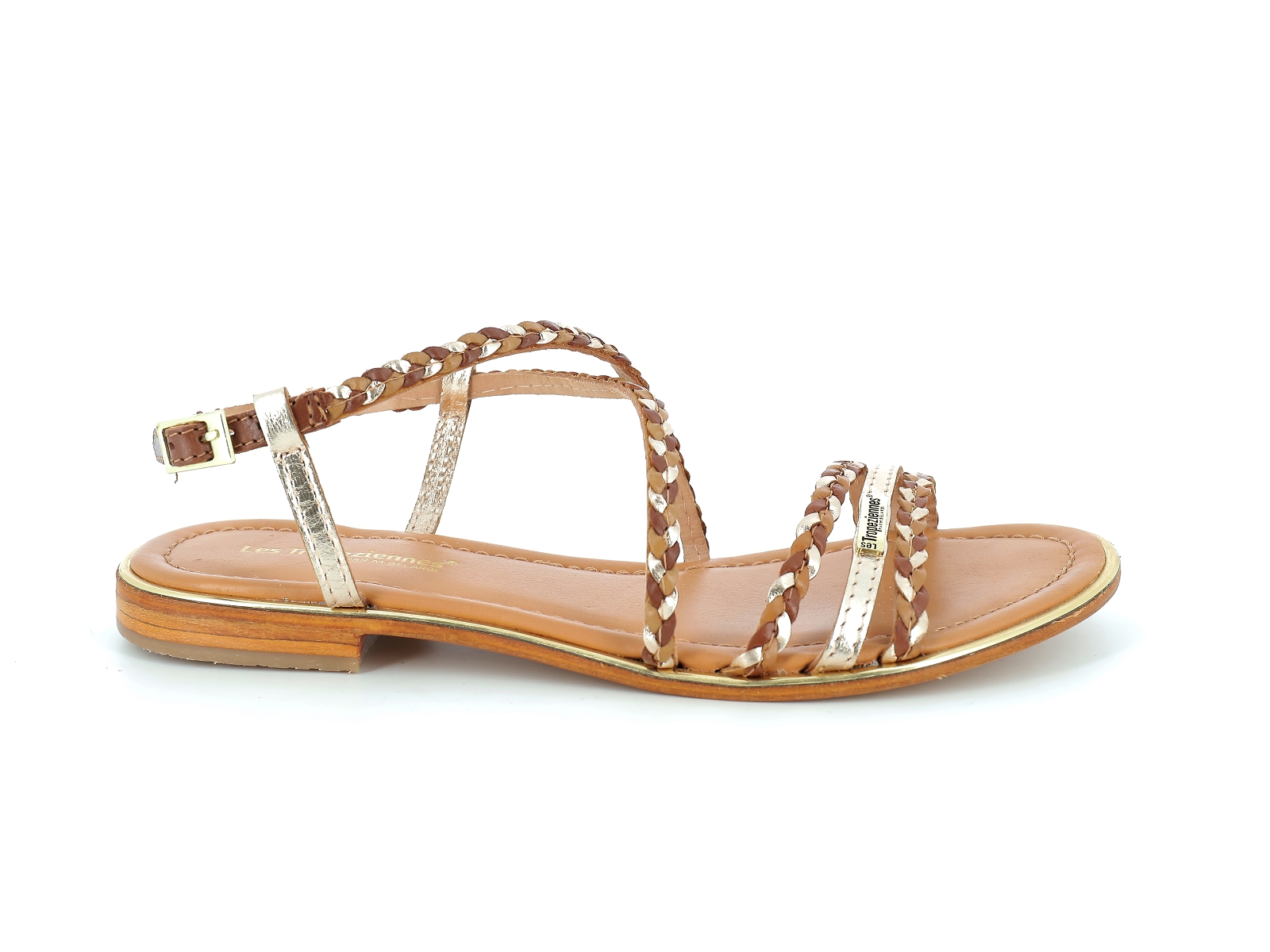 Les tropeziennes-HOMAGE Cuir Miel or
