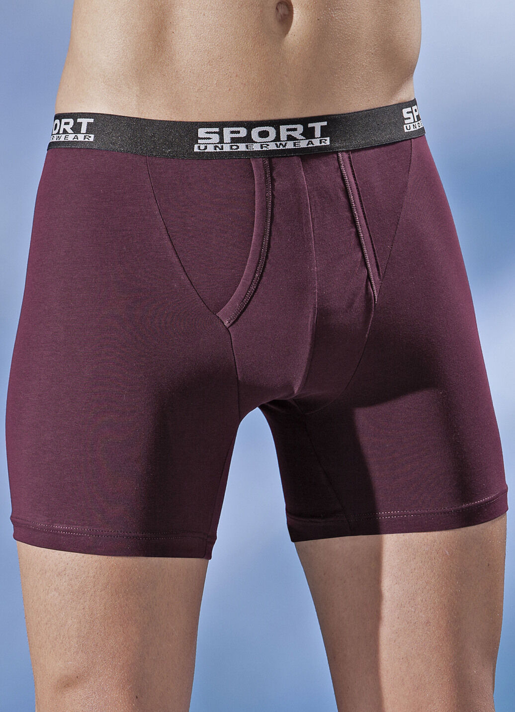Dreierpack Pants aus Feinjersey, uni bunt