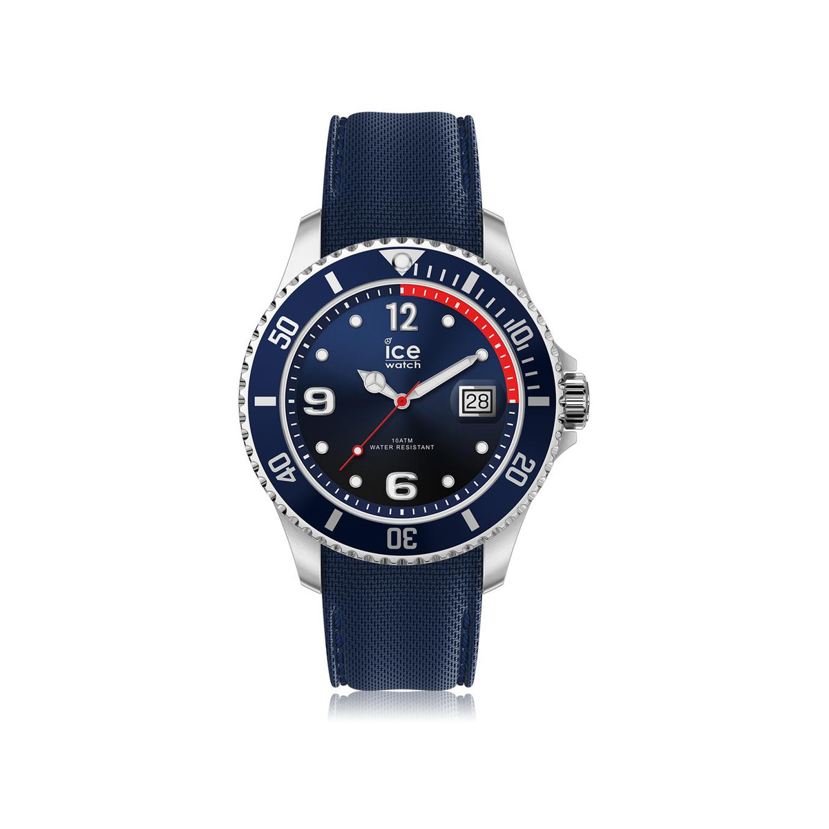 Montre Ice-Watch homme large silicone marine