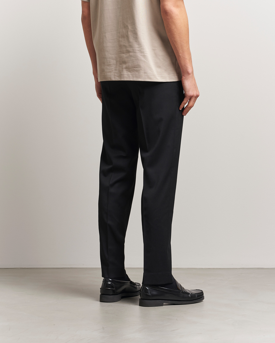 Filippa K Troy Tailored Drawstring Trousers Black