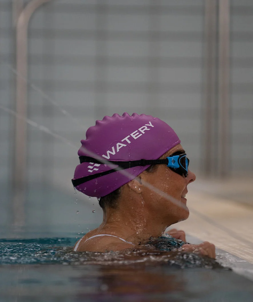 Watery motions svømmebriller - Raven Active - Sort/blå 1.0