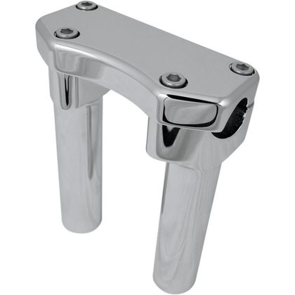 Réhausseur Drag Specialties Riser kit 15 cm pour guidon Diamètre 25.4-38 mm Universel - Gris