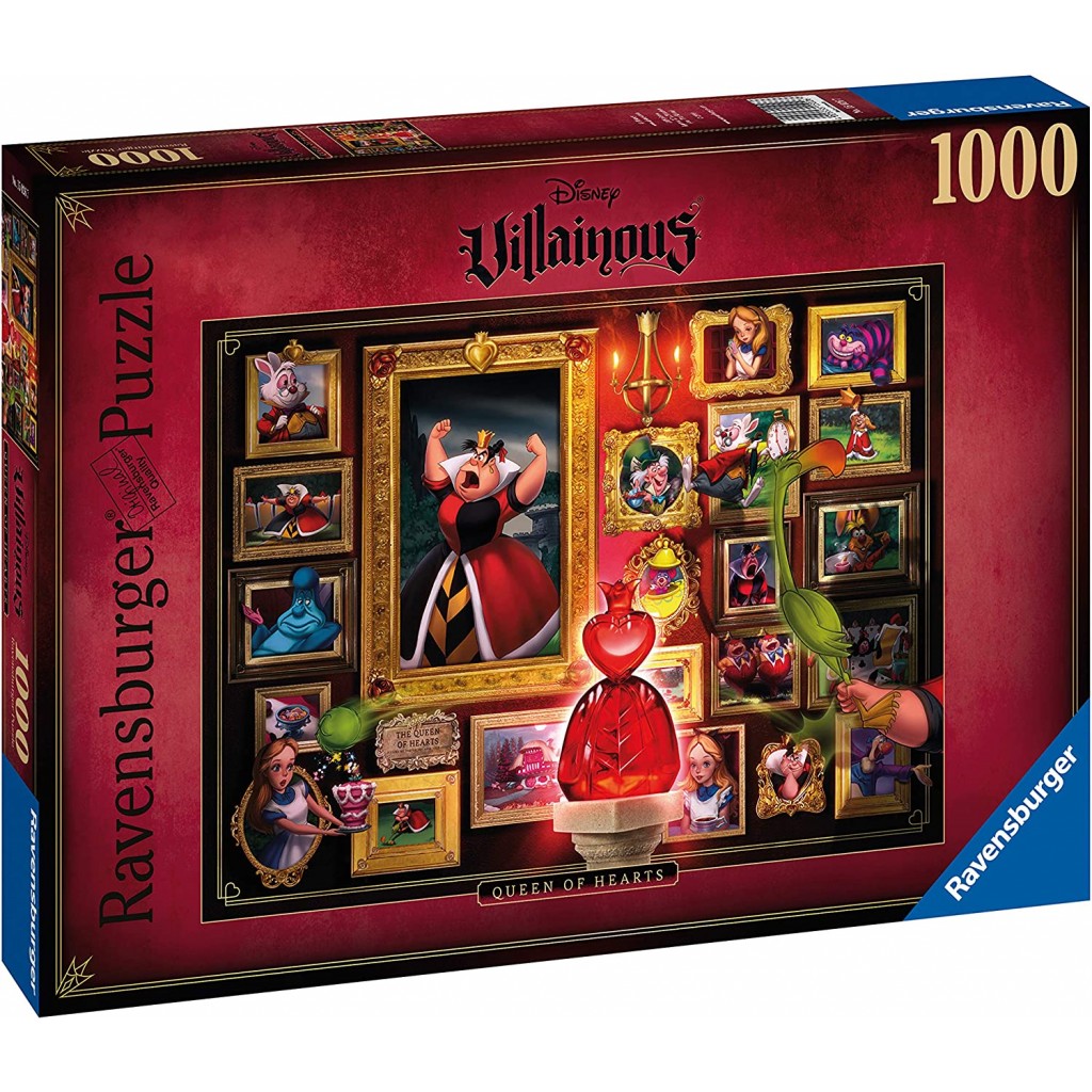 Puzzle Villainous - La Reine de Coeur