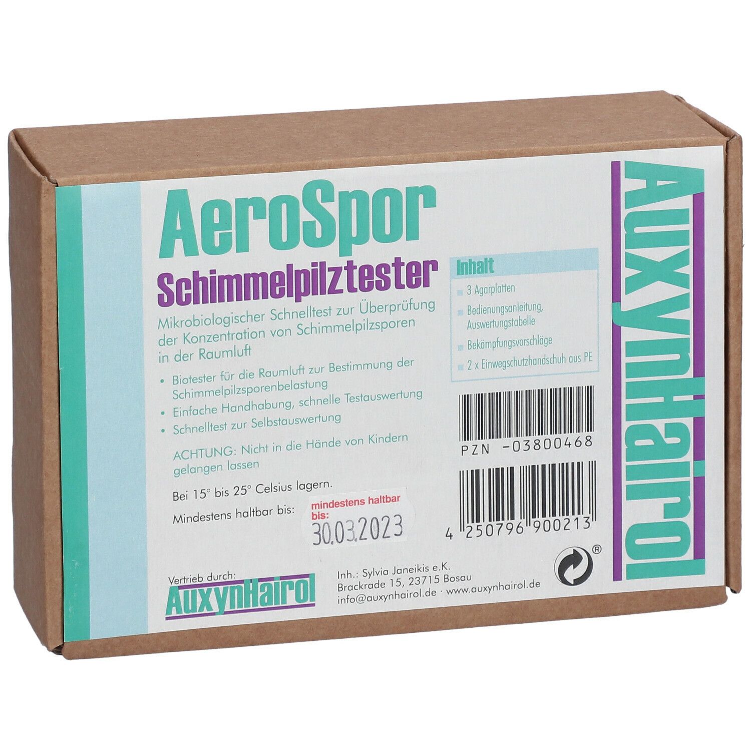 AeroSpor Schimmelpilz-Raumlufttest