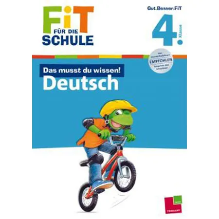 Tessloff Fit für die Schule 9783788625733 Das musst du wissen! Deutsch, 4. klasse
