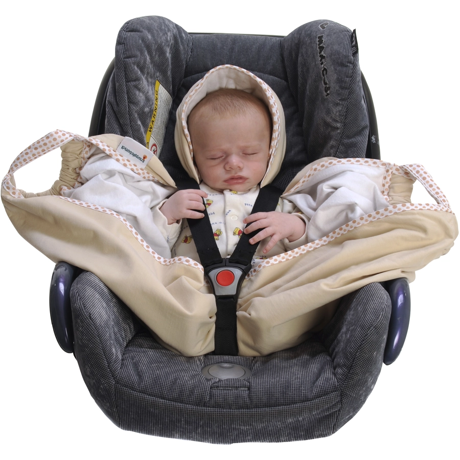 Snugglebundl Tragehilfe grey white stars - Organic cotton