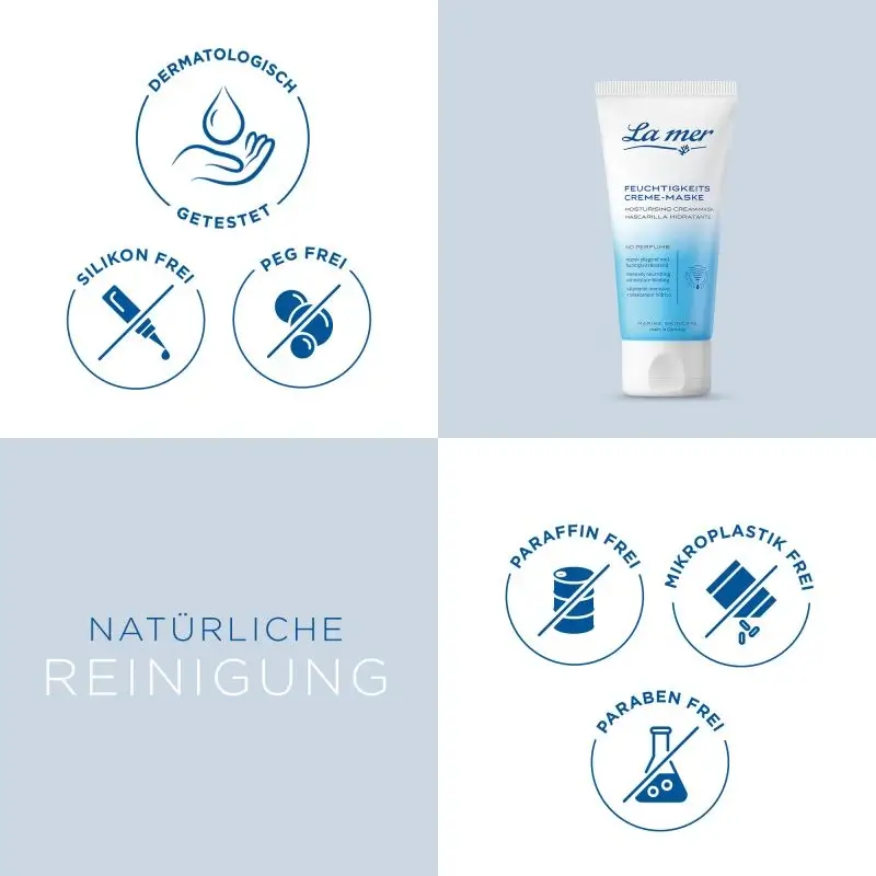 Feuchtigkeits-Creme-Maske