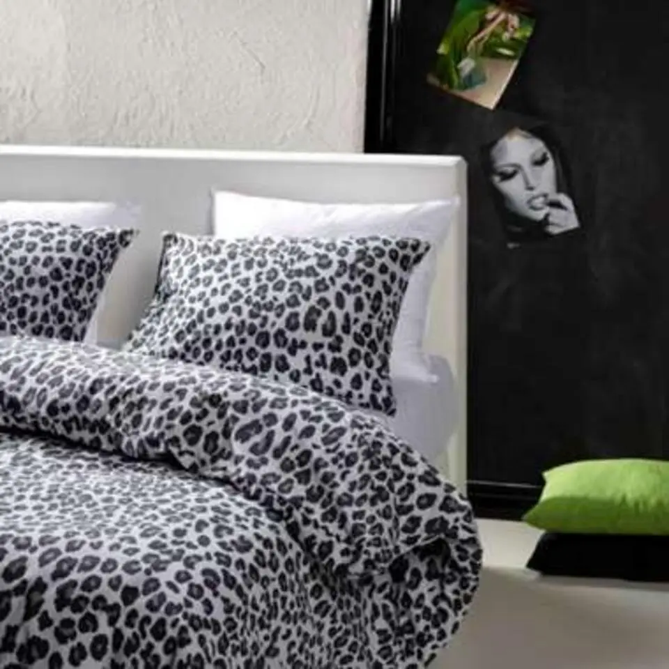 Day Dream Dekbedovertrek Panter - 240x200/220 cm - Grijs