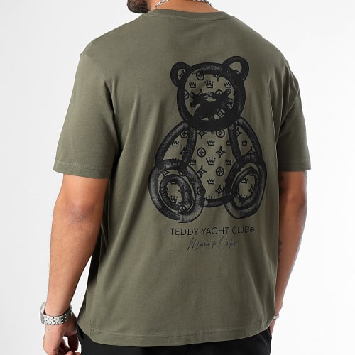Tee Shirt Oversize Large Maison De Couture Rush Vert Kaki
