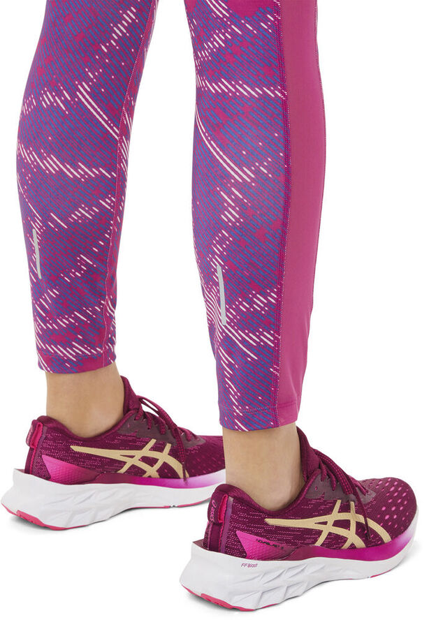 Asics Sakura AOP løbetights Lilla