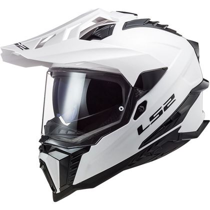Casque LS2 MX701 - EXPLORER HPFC - SOLID - Blanc