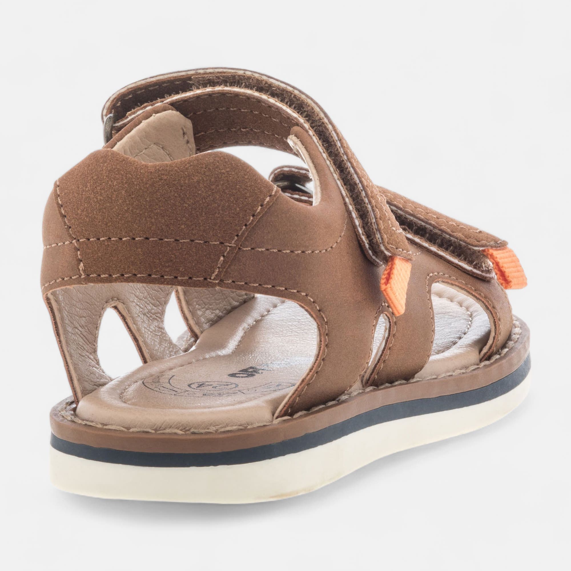 Sandales Garçon cognac