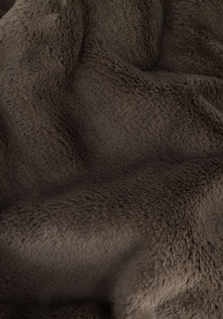 GIACOMO THE JACKET taupe giacomo the jacket faux fur jas 6610560