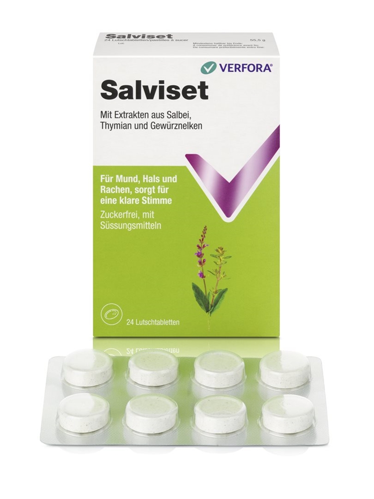 SALVISET Pastillen 24 Stk