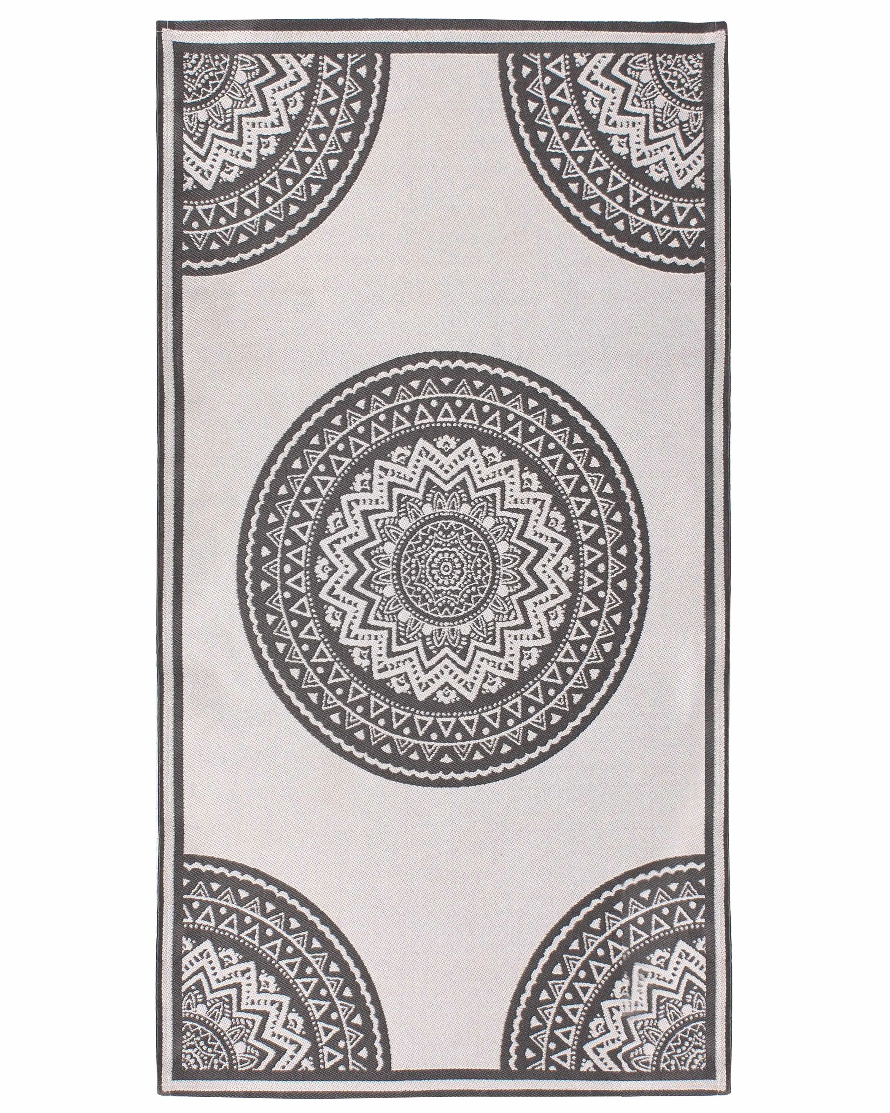 Tuintapijt NELLORE Grijs 80 x 150 cm