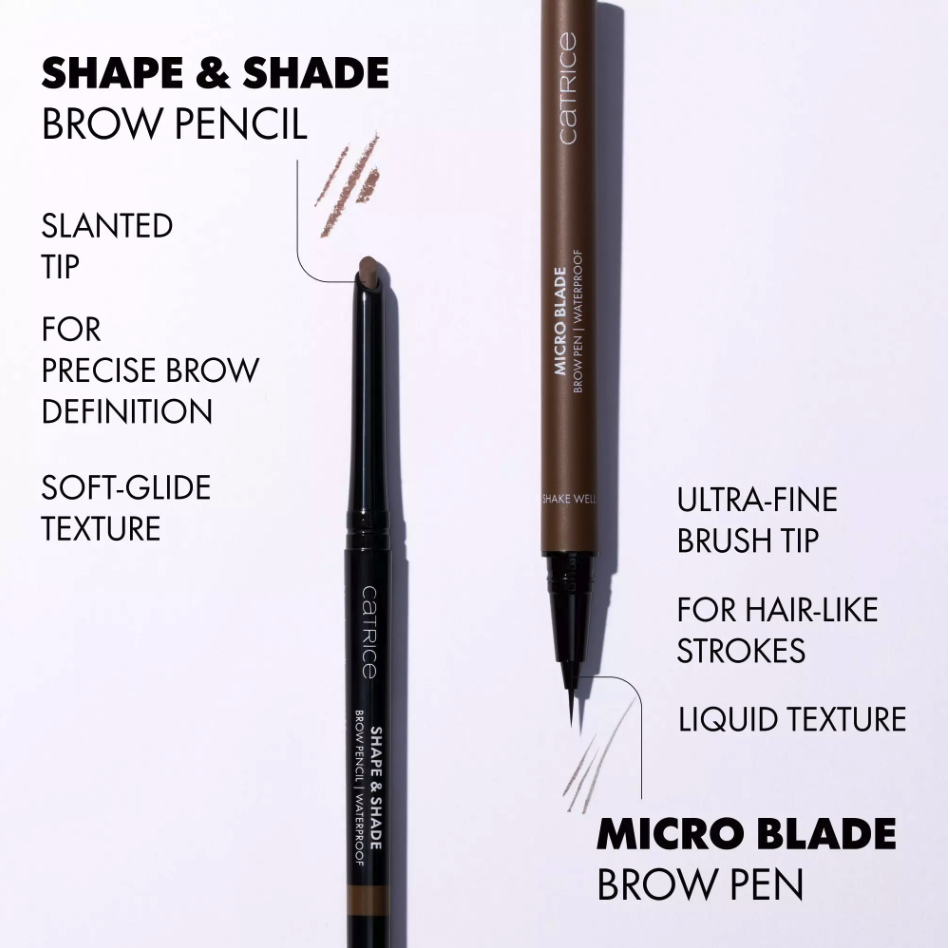 Catrice  - Lápis para Sobrancelhas waterproof Shape & Shade - 060: Dark Truffle