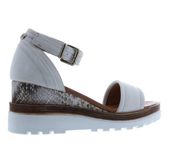 Moda in Pelle Pinche Wedge Sandals