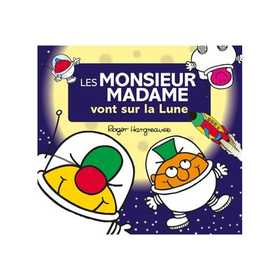 Les Monsieur Madame vont sur la lune - par Hargreaves Adam