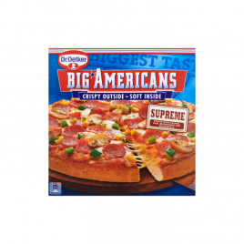 Dr. Oetker Big Americans pizza supreme (alleen beschikbaar binnen Europa)