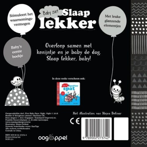 Uitgeverij oogappel kijkboek baby ziet: slaap lekker