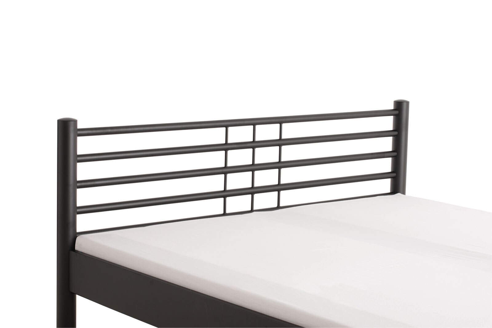 TRAUMWERKSTATT Metallbettgestell CHRISTINA 90 x 200 cm schwarz