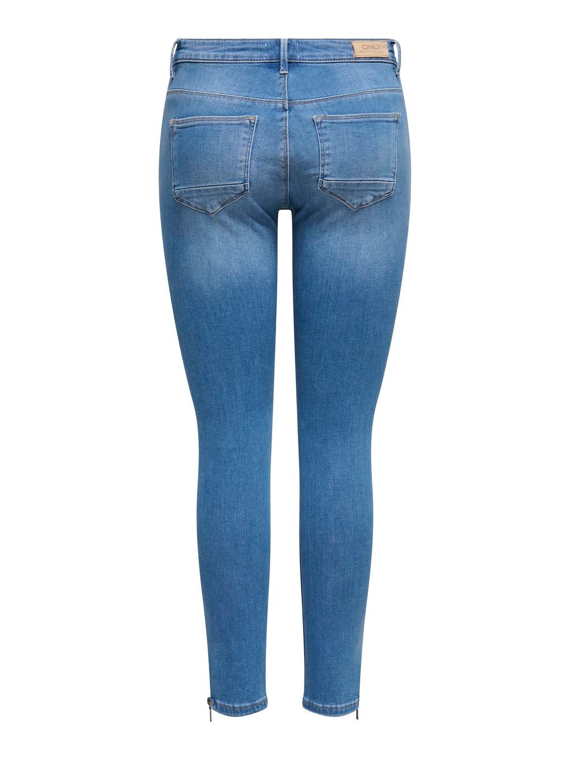 ONLKENDELL Mittlere Taille Skinny Fit Jeans Light Medium Blue Denim