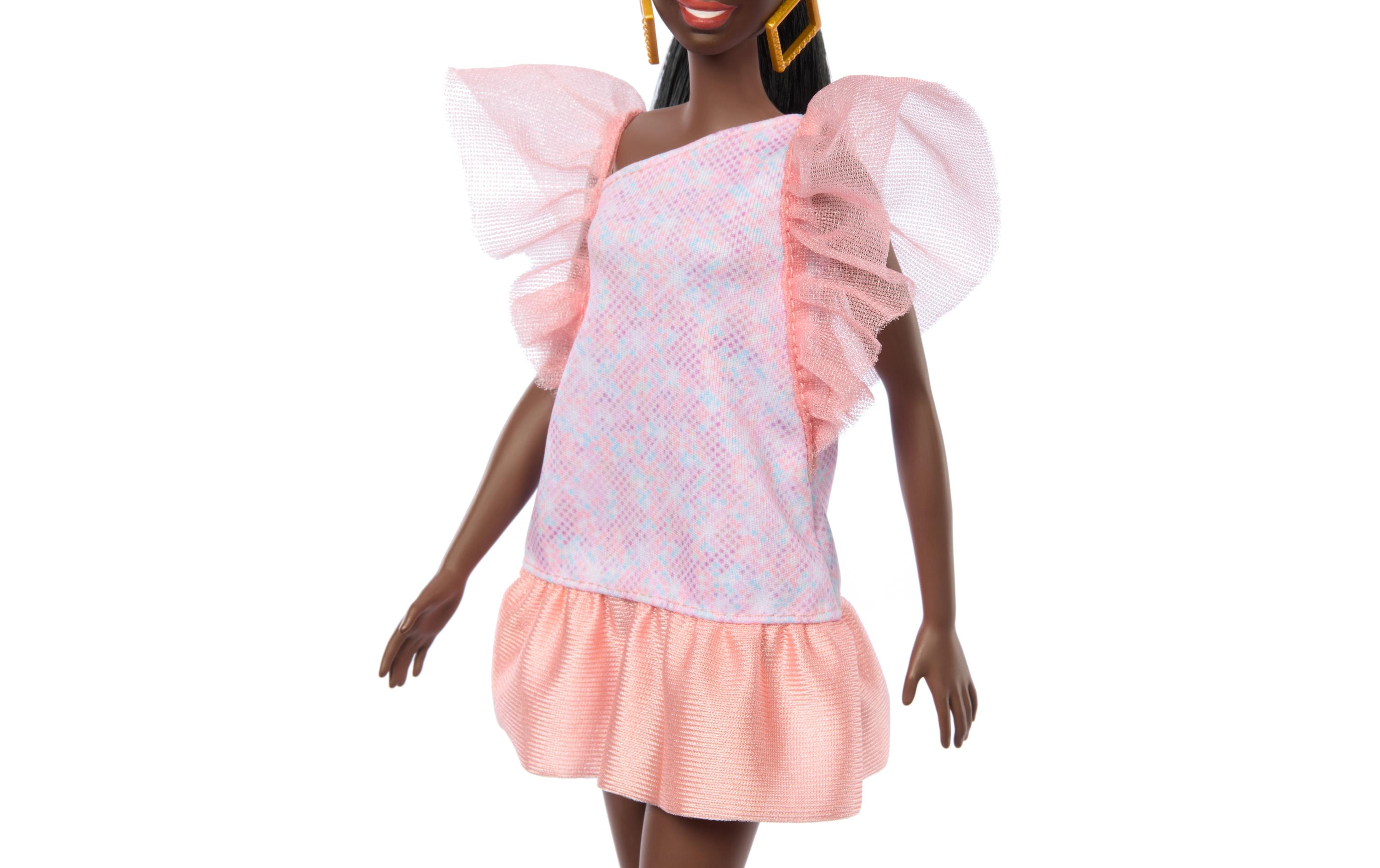 Puppe Barbie Fashionista Peach Puffy DressBarbie-Puppe im unverkennbaren Stil