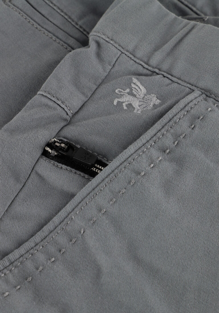 VANGUARD grijze vanguard korte broek v65 shorts fine twill stretch