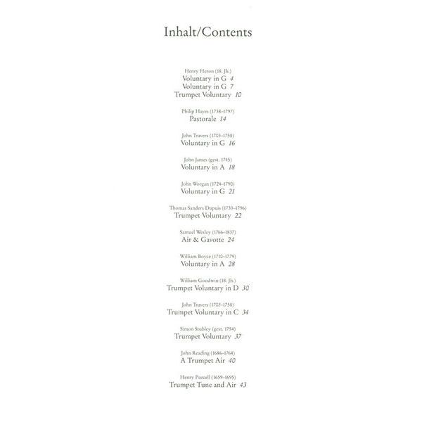 Heinrichshofen Verlag Altenglische Orgelmusik
