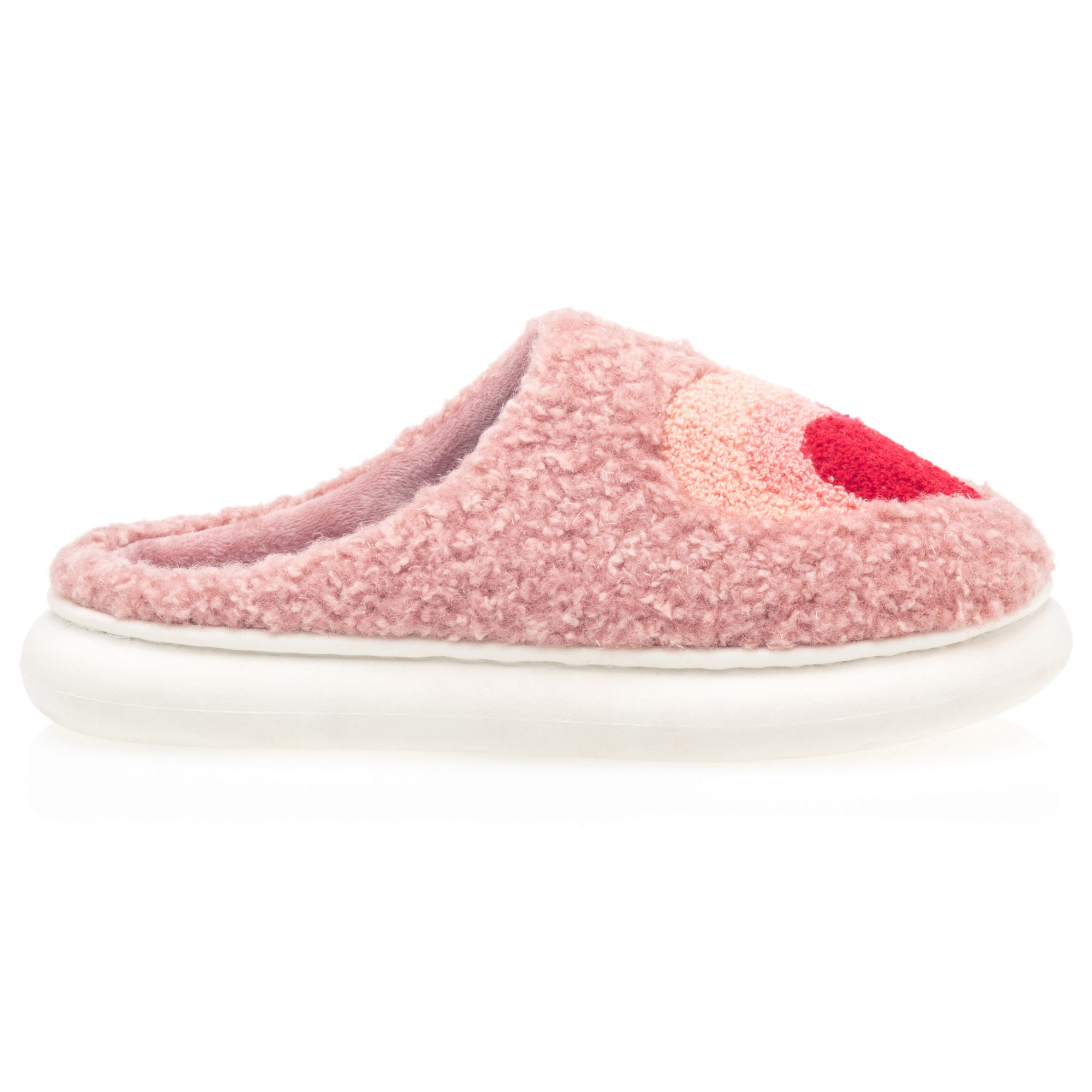 Pantoufles mules Femme rose