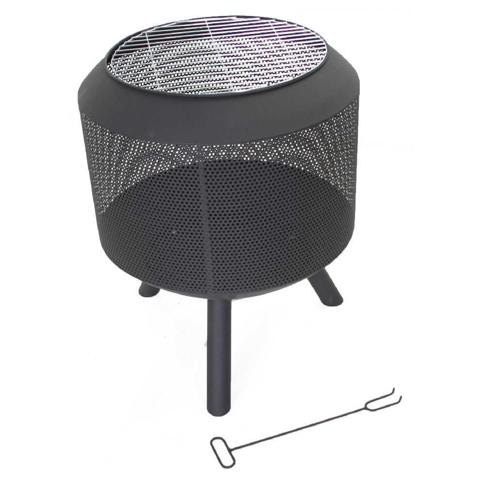 Brasero sens-line drumpot - noir