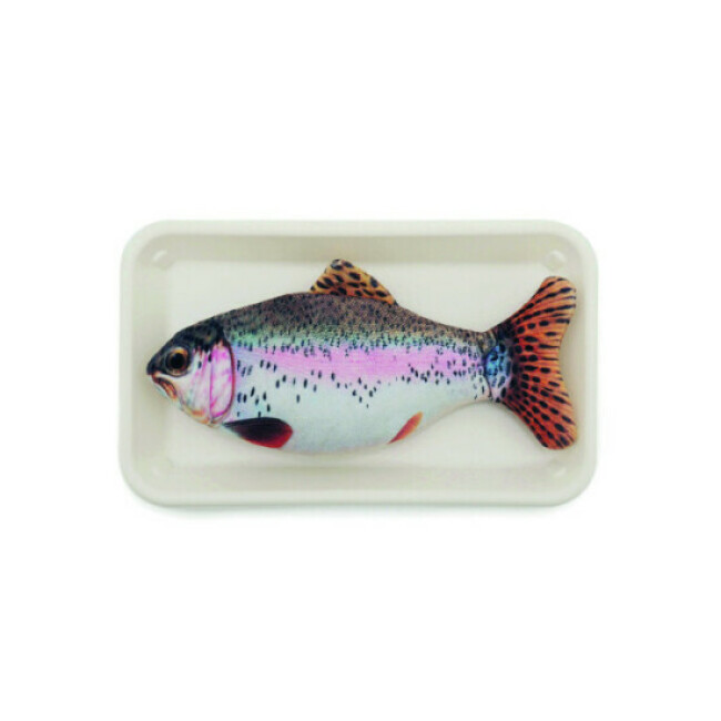 Jouet poisson Rosewood rempli d'herbe à chat