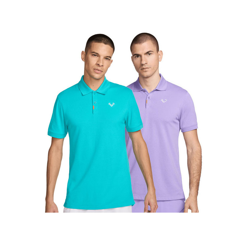 Polo The Nike polo Rafa parme ou turquoise