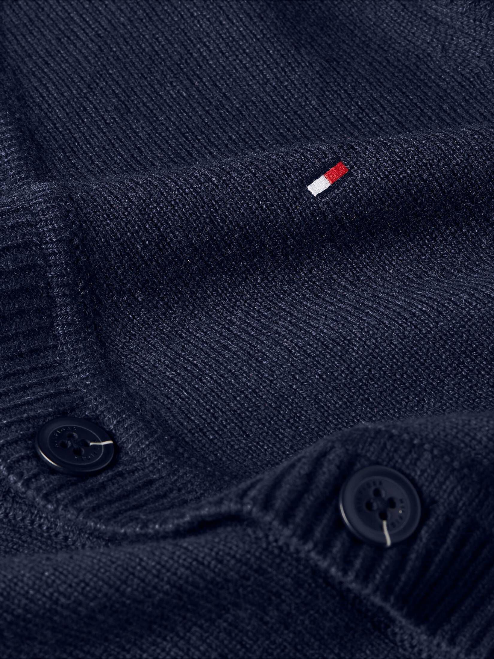 Tommy Hilfiger| Herren Strickjacke aus Wolle
