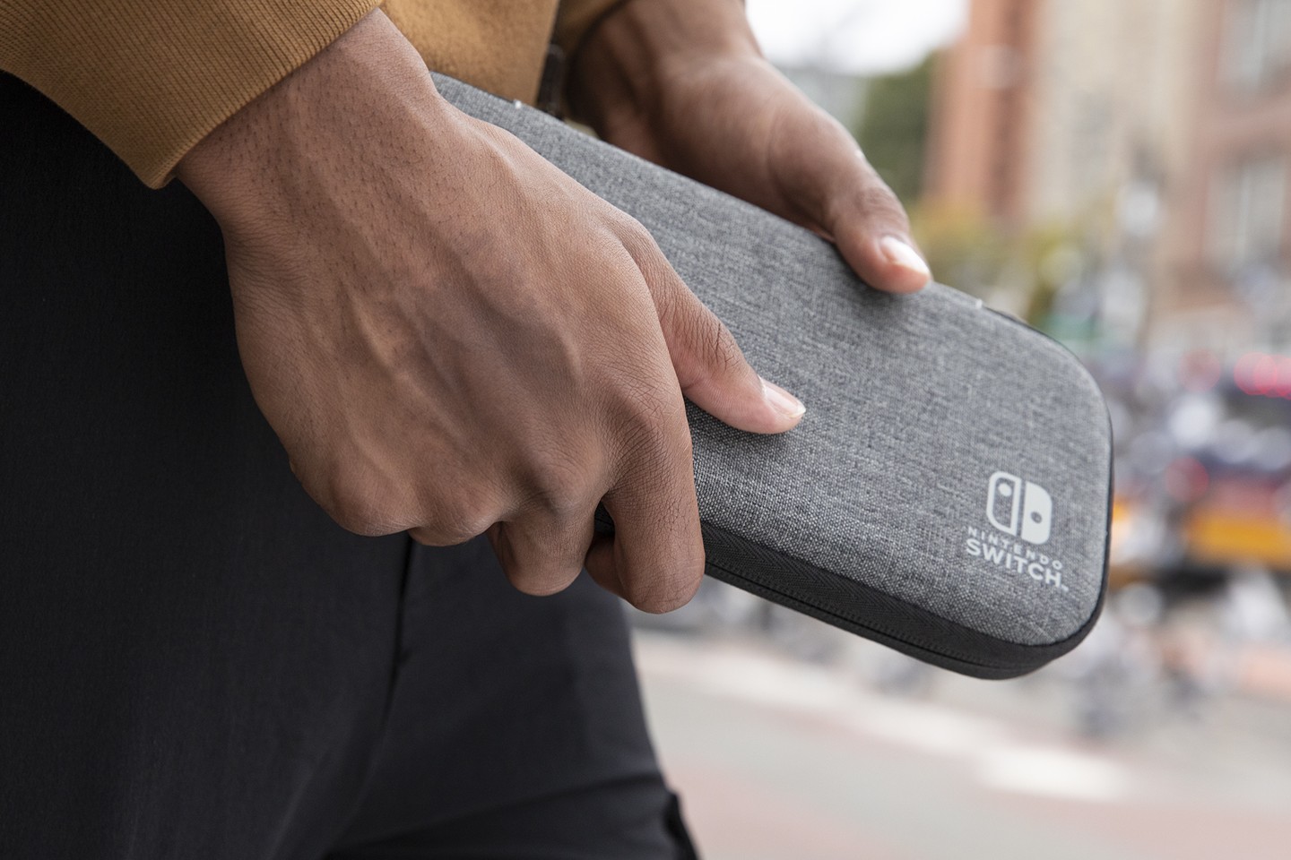 PowerA Slim Case for Nintendo Switch - Charcoal /Nintendo Switch