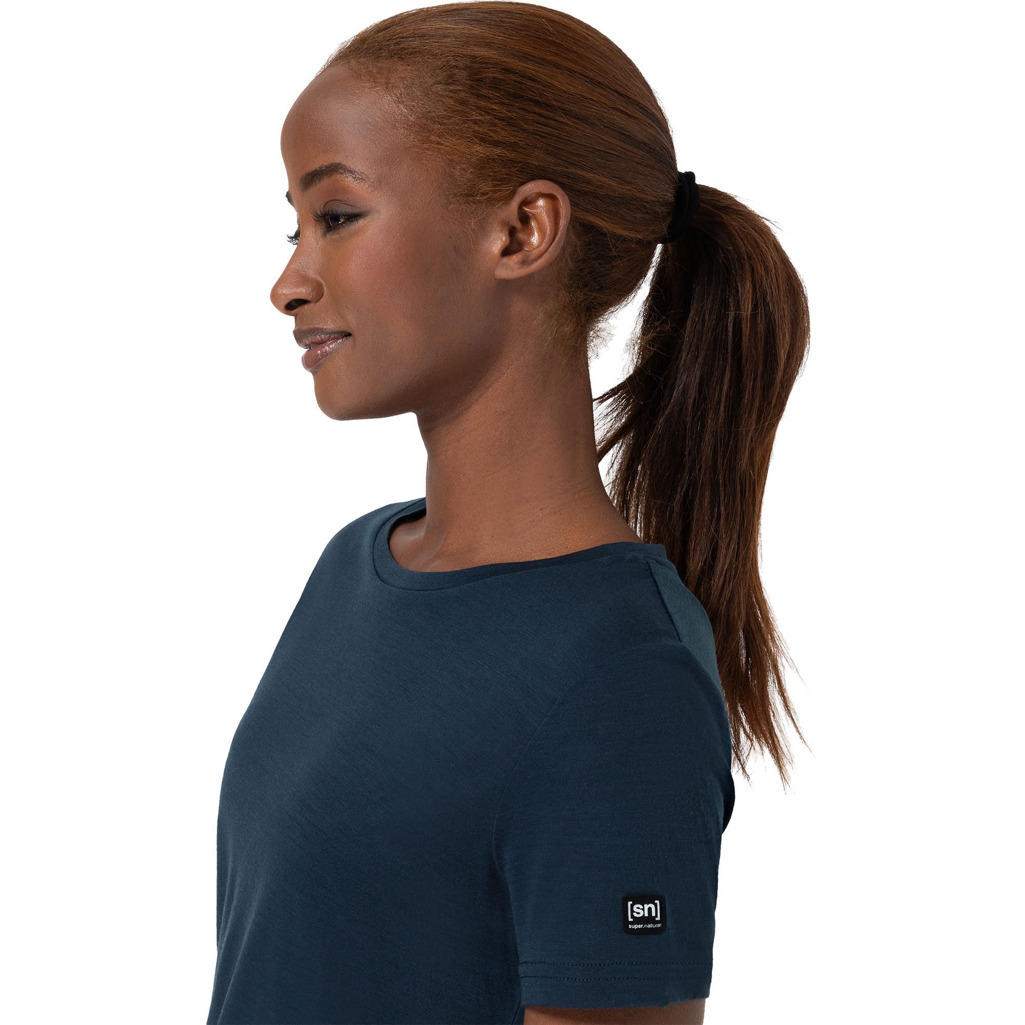 super.natural The Essential T-Shirt Damen blueberry