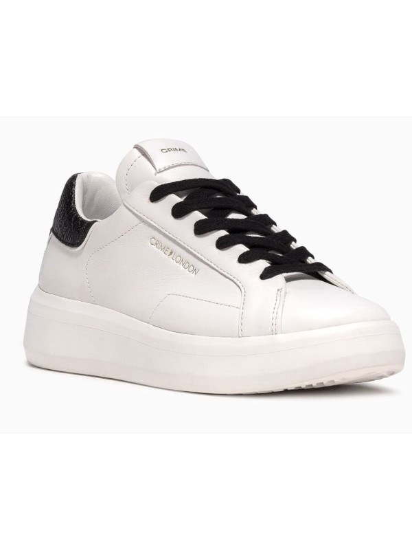 Sneakers LOW TOP LEVEL UP White - Crime London