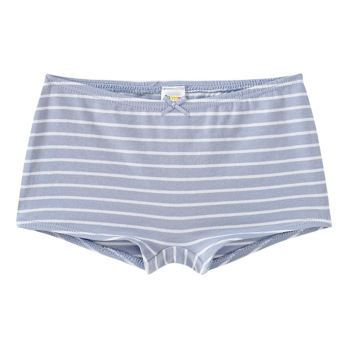 Famy 3 Mädchen Pantys aus Bio-Baumwolle hellblau / rosa / weiss