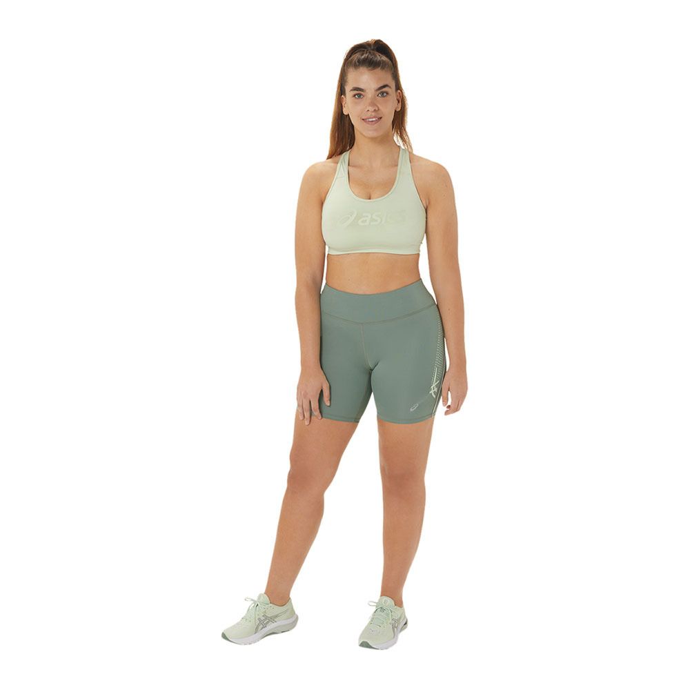 Asics CORE - Brassière Femme whisper green/whisper green