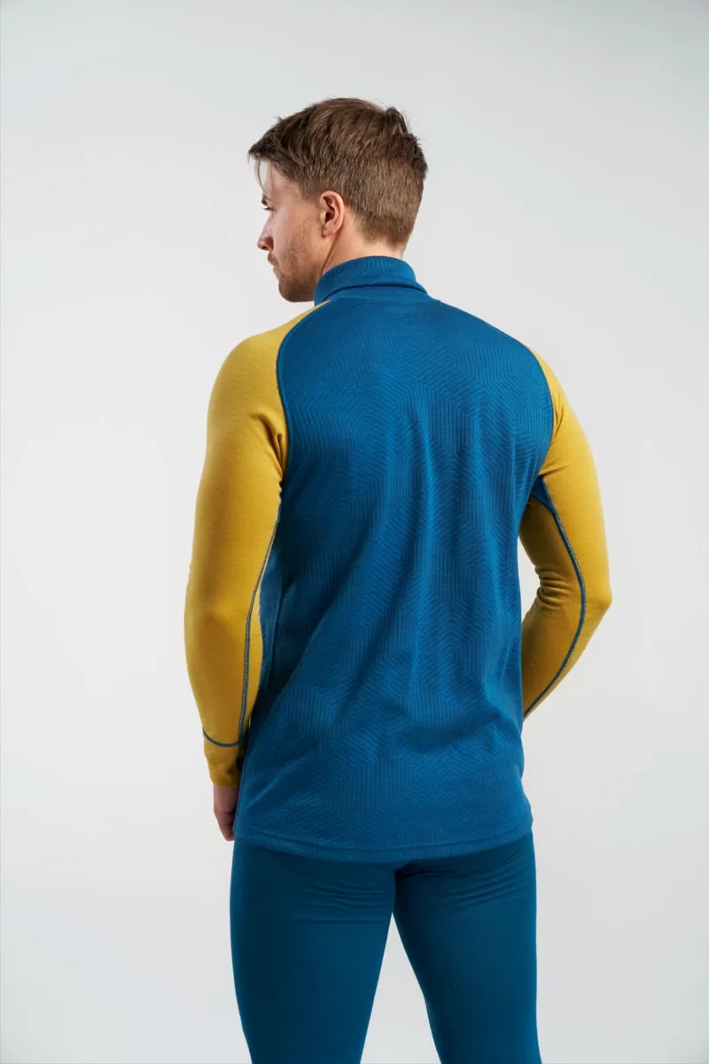 Devold Duo Active Merino 205 Z.Neck Man Flood