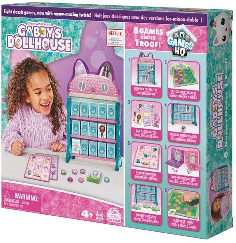 Gabby's Poppenhuis - Spellenpakket met 8 spellen