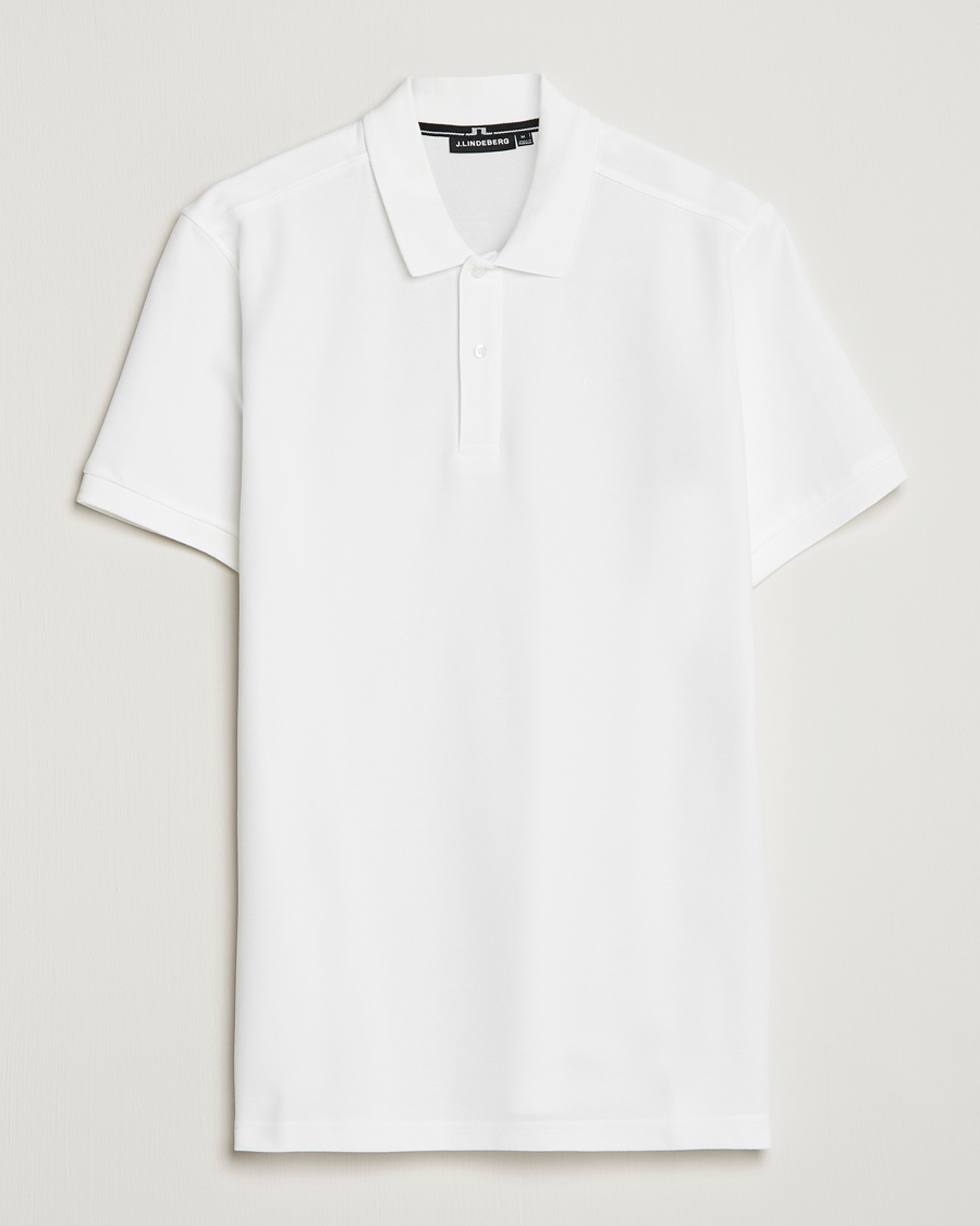 J.Lindeberg Troy Polo Pique White