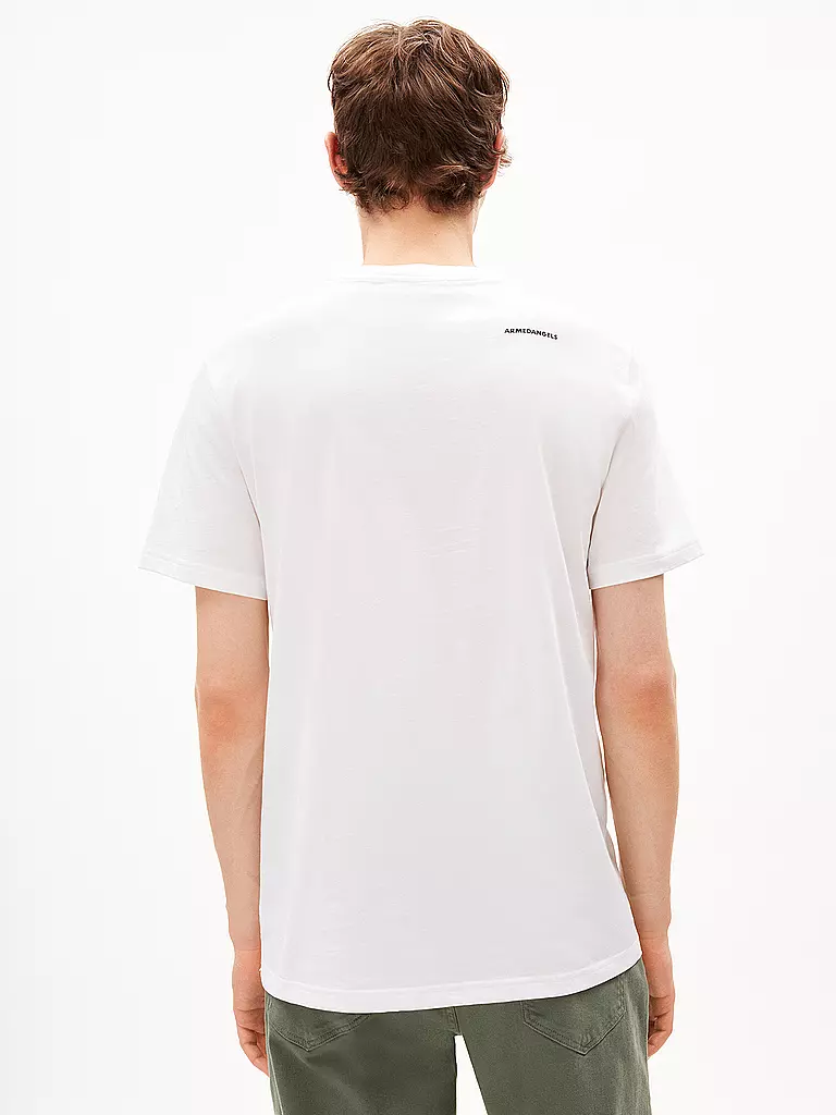 ARMEDANGELS T-Shirt ENEAAS QUOTE weiss