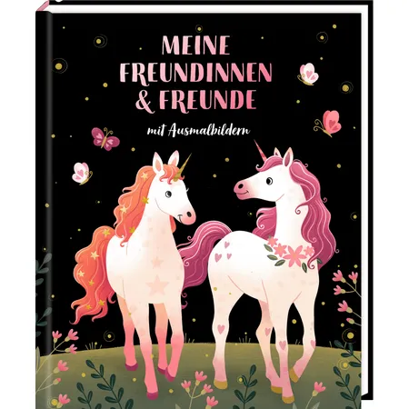 Coppenrath Verlag Freundebuch: Einhorn - Meine Freundinnen & Freunde
