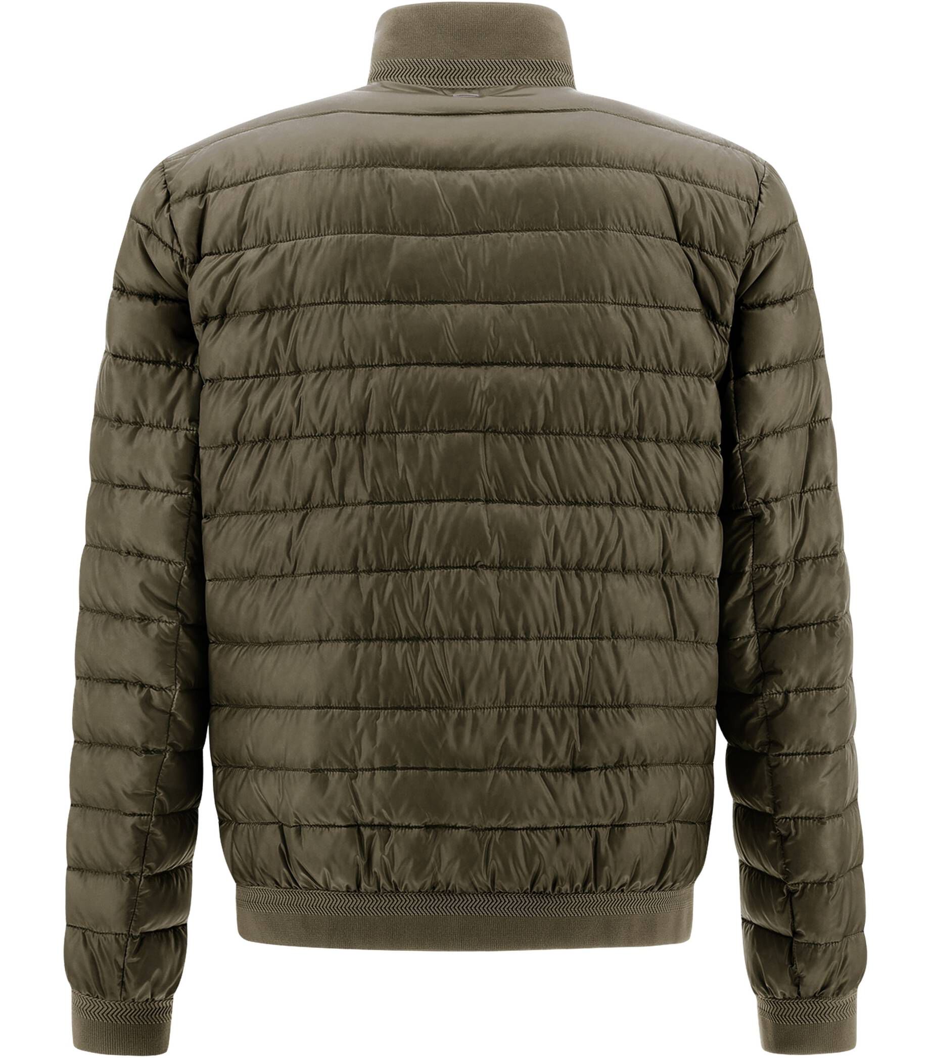 Herno| Herren Bomber-Steppjacke mit Daunen
