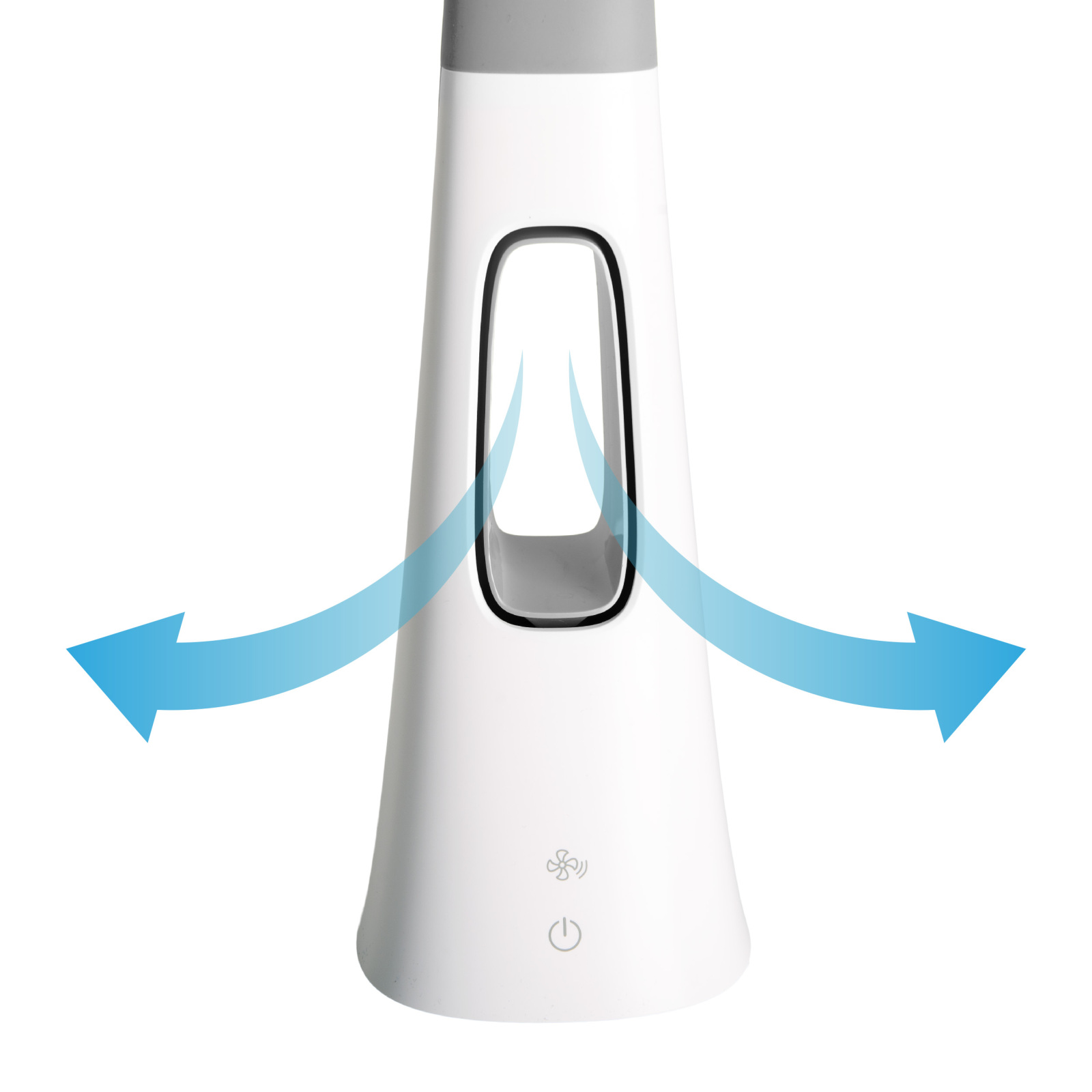 LED-Tischleuchte VENTU - dimmbar - mit Ventilator
