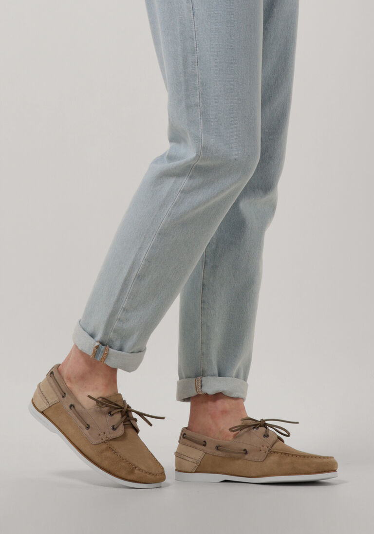 TOMMY HILFIGER beige tommy hilfiger mocassins th boat shoe core